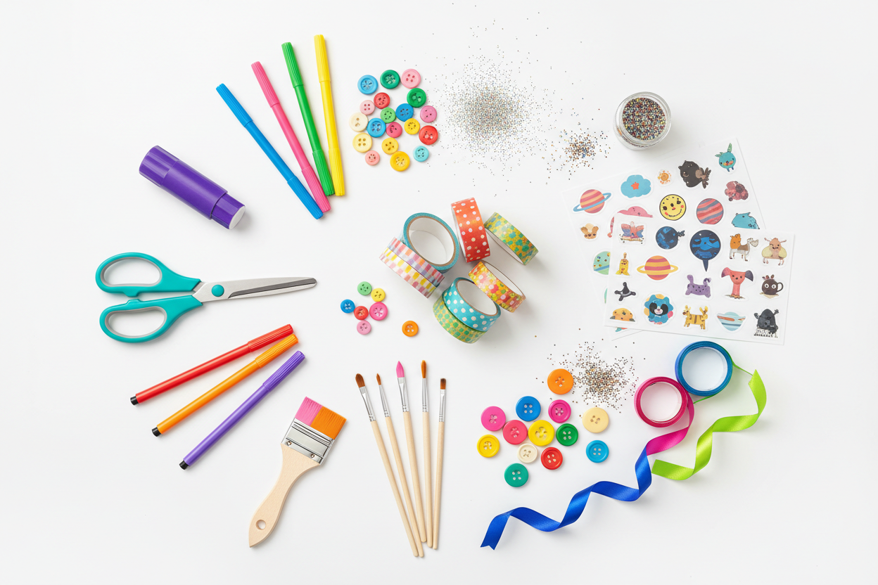 Craft Supplies & Stickers