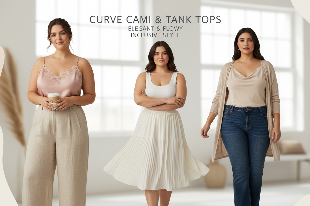 Curve Cami & Tank Tops