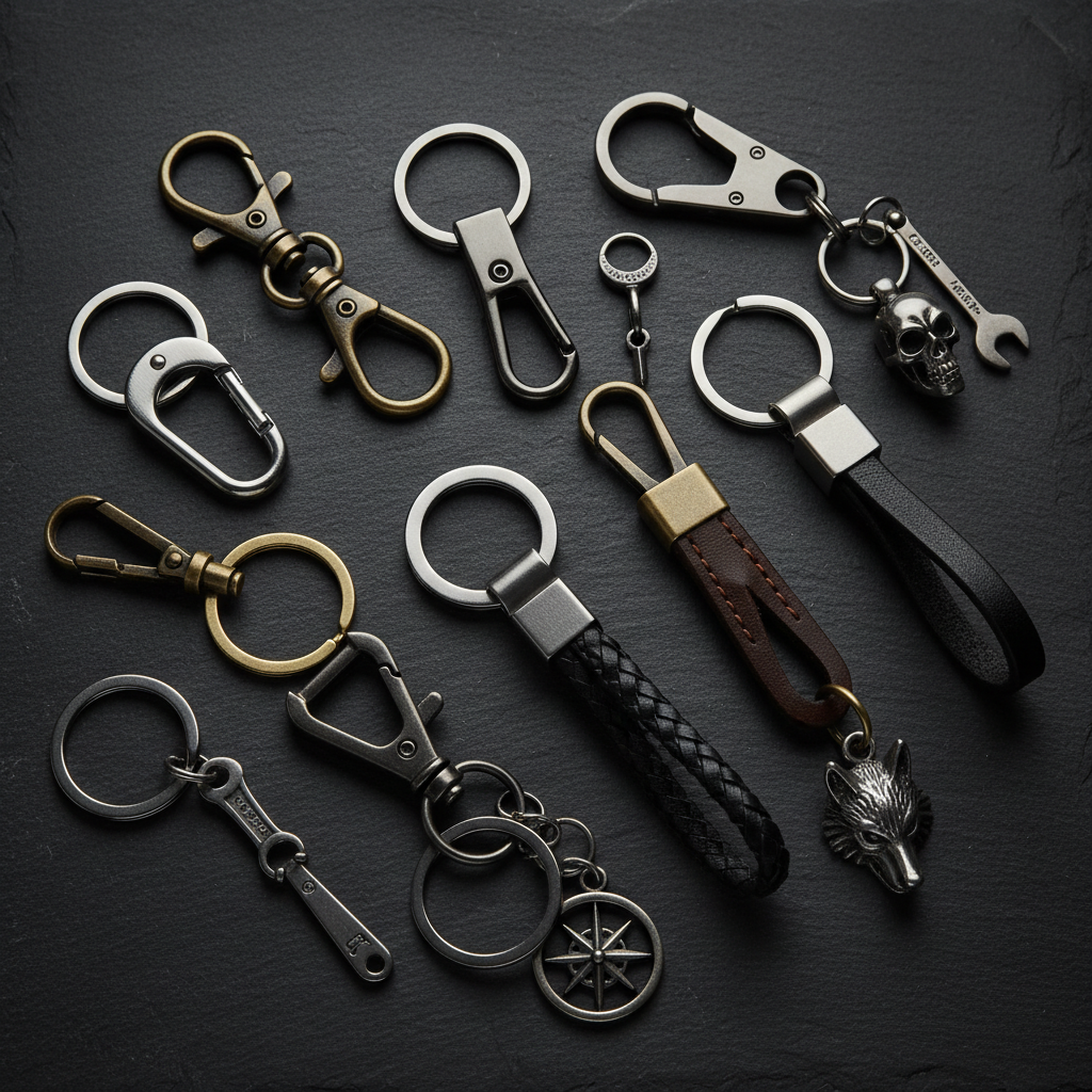 Men's Keyrings, Keychains & Charms