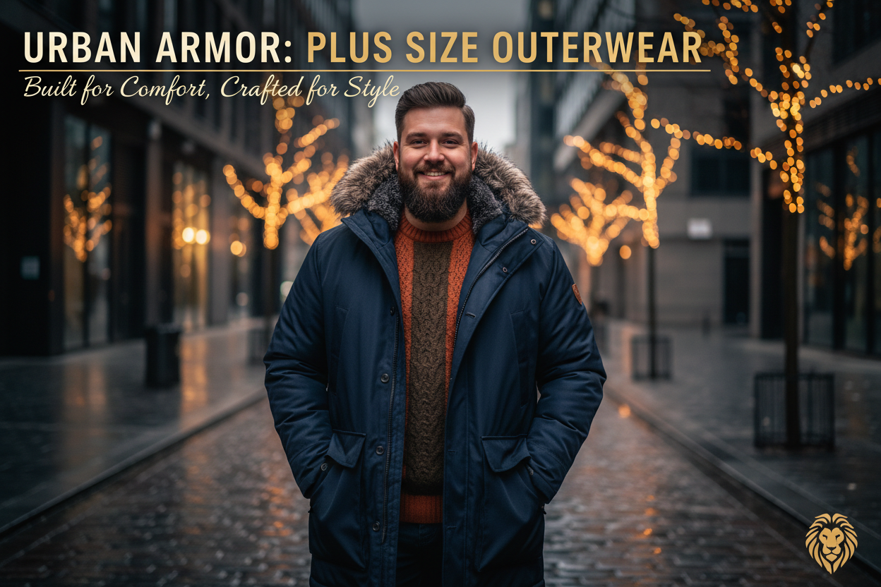 Men's Plus Size Jackets & Coats