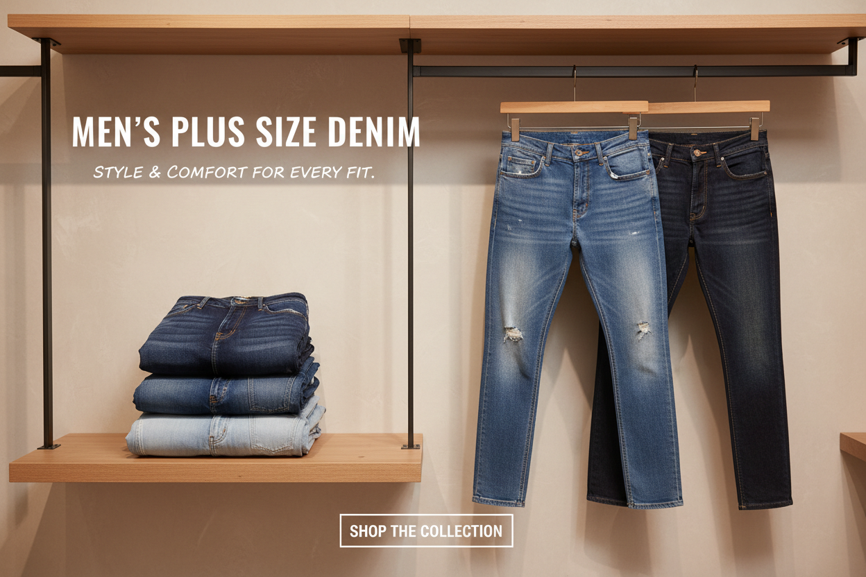 Men's Plus Size Jeans