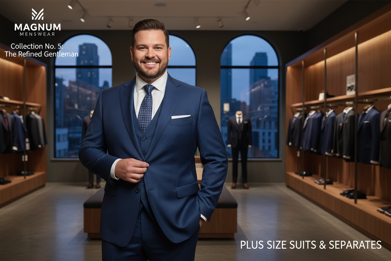 Men's Plus Size Suits & Separates