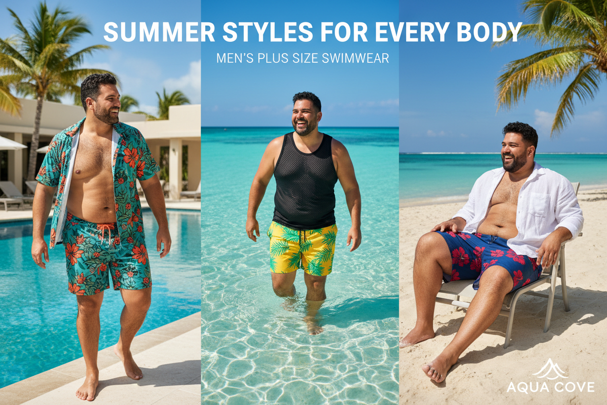 Men's Plus Size Swimwear
