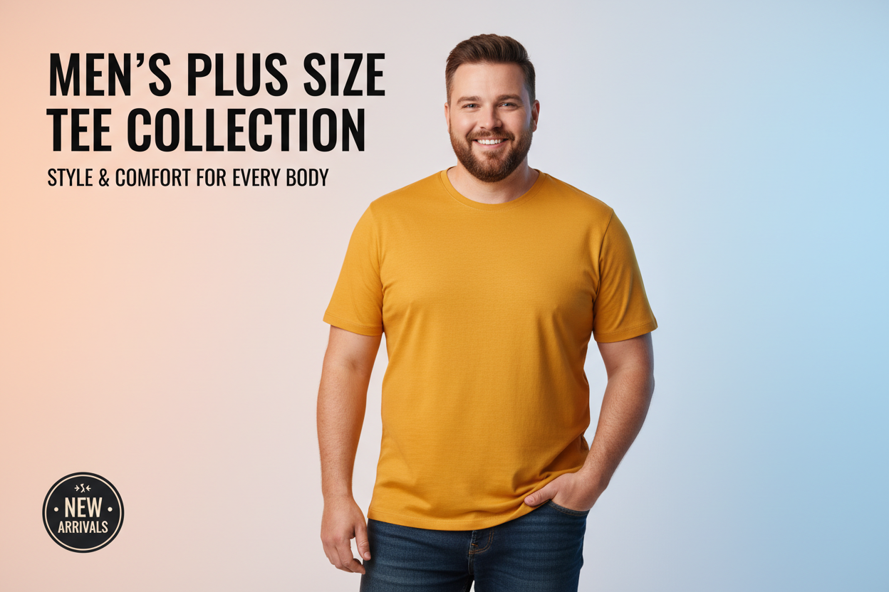 Men's Plus Size T-Shirts