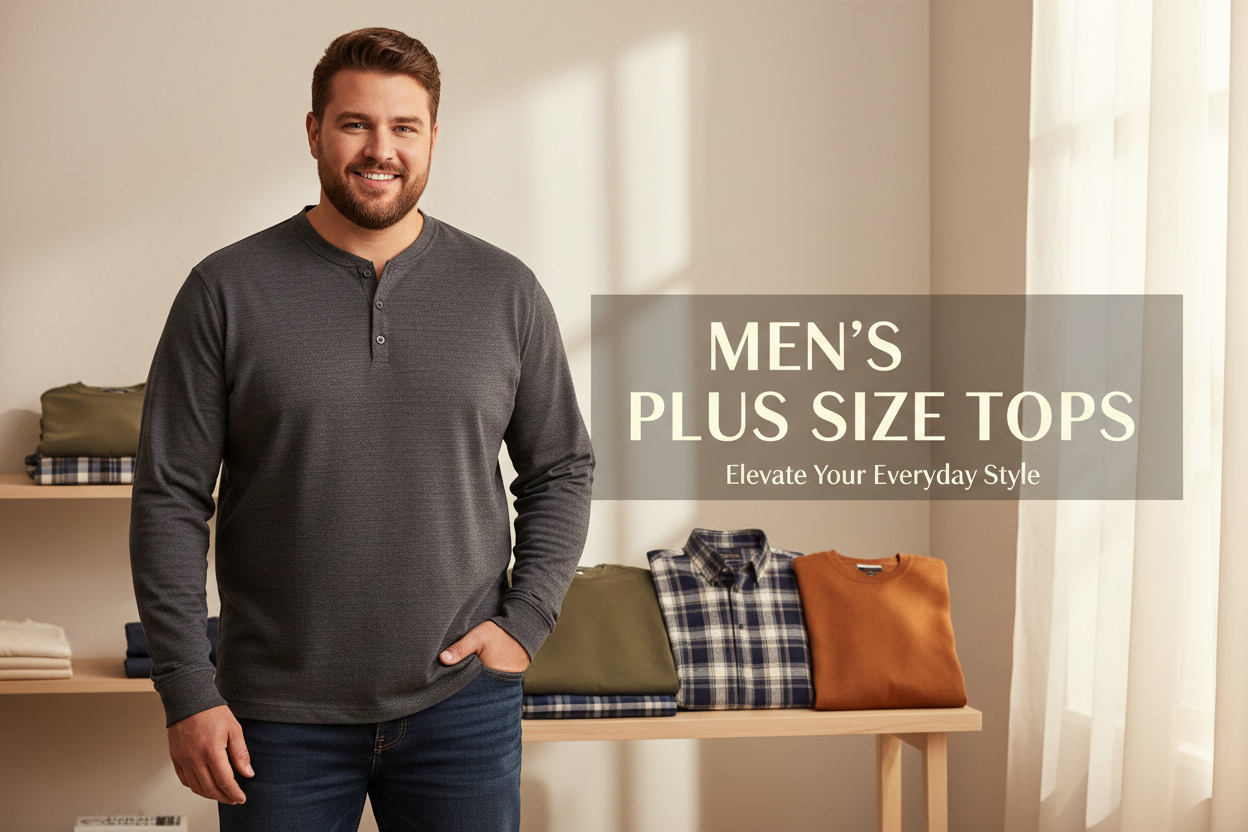 Men's Plus Size Tops