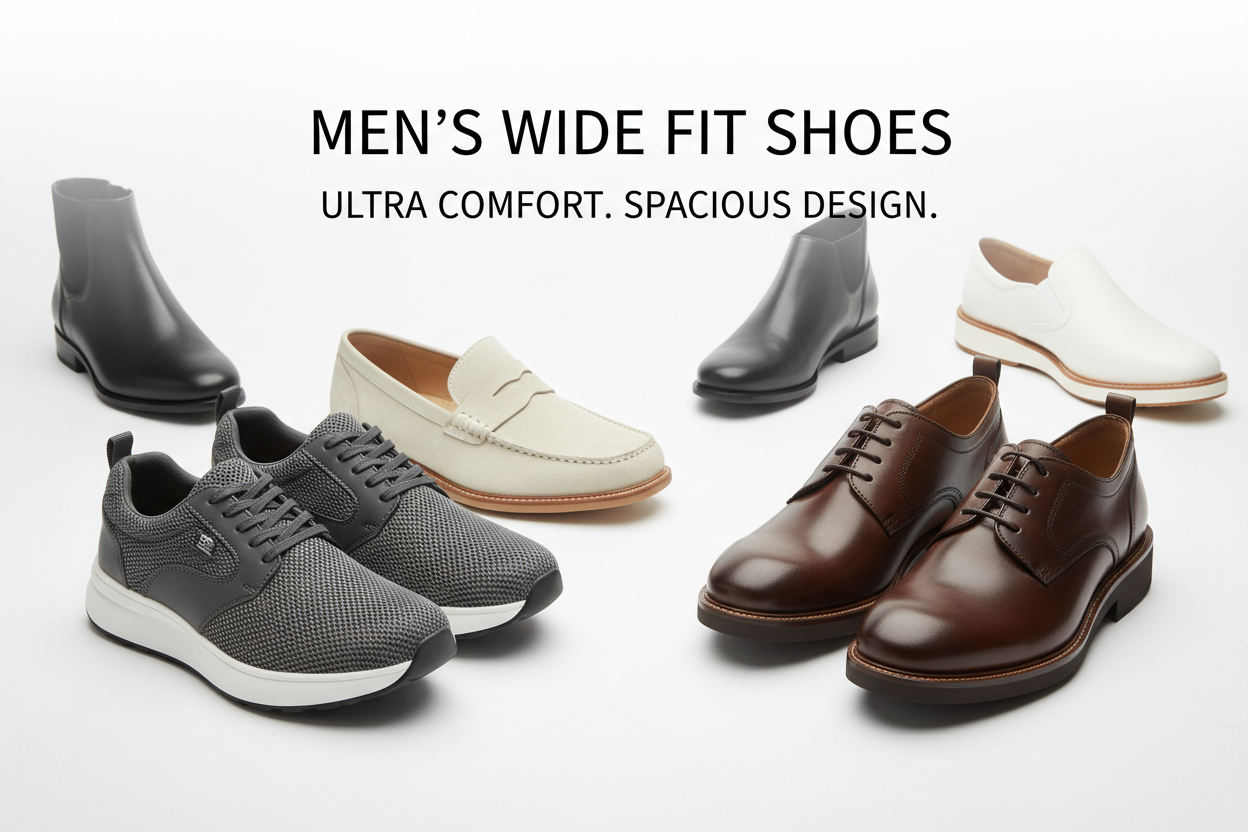 Men's Wide Fit Shoes