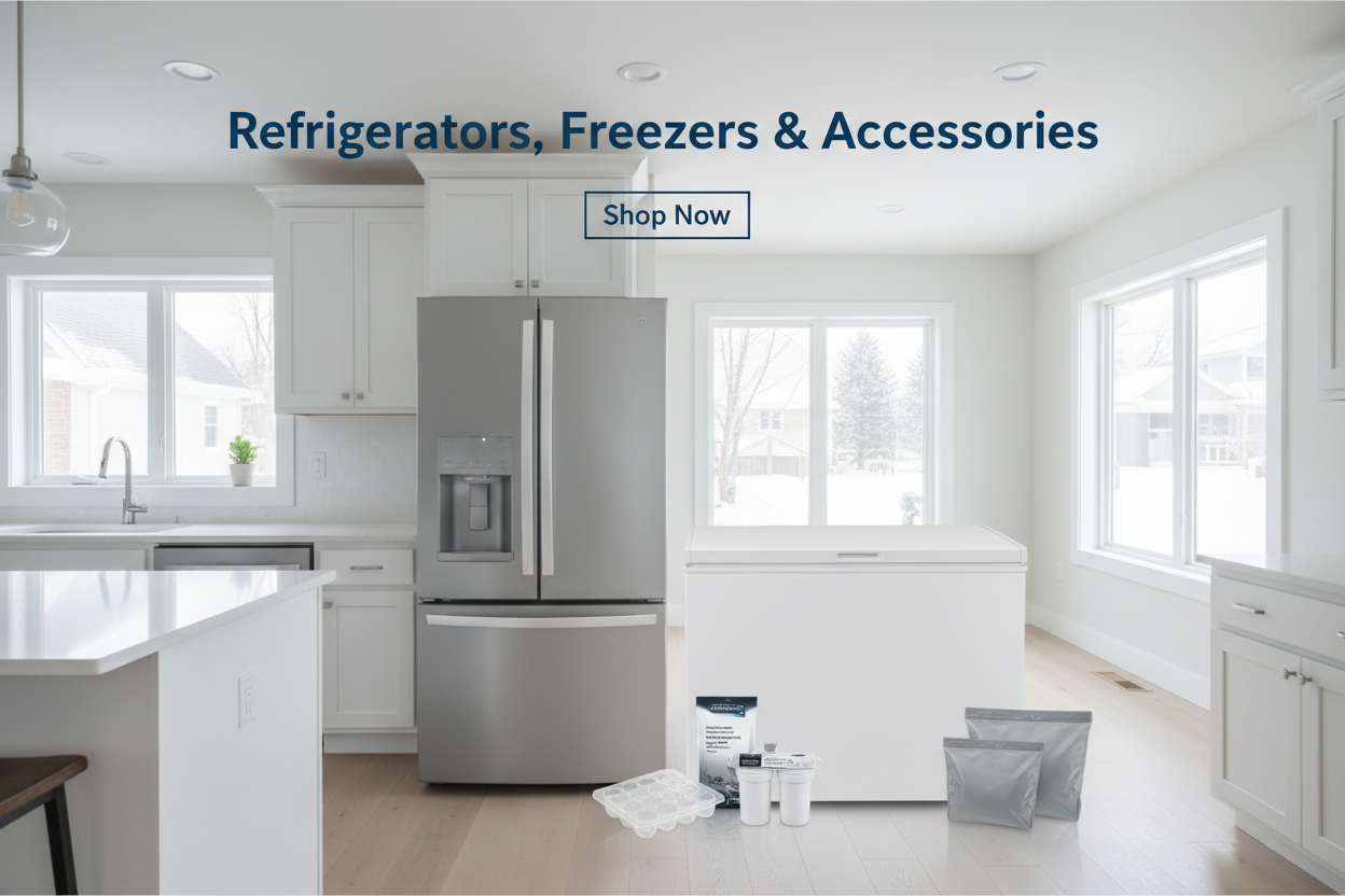 Refrigerators, Freezers & Accessories