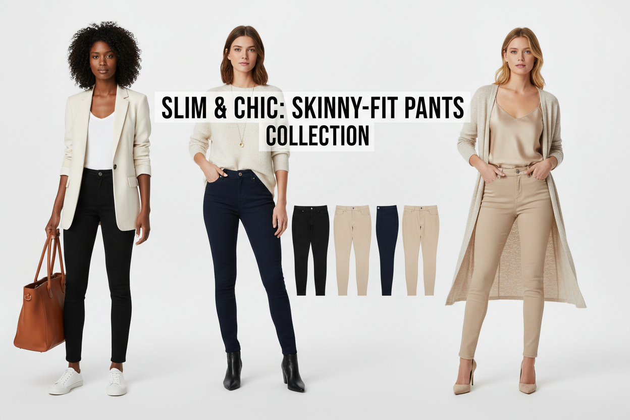 Women's Skinny-Fit Pants