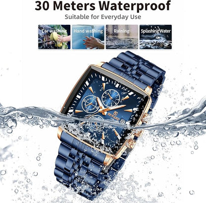 REWARD Rectangle Quartz Wristwatches