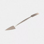 Trowel and Square Tool - Gray, 8-3/4" Forged Steel Blade, Dual Trowel & Square Ends, Hand Tool for Masonry, Stucco, Mortar, Decorative Concrete & Detail Finishing