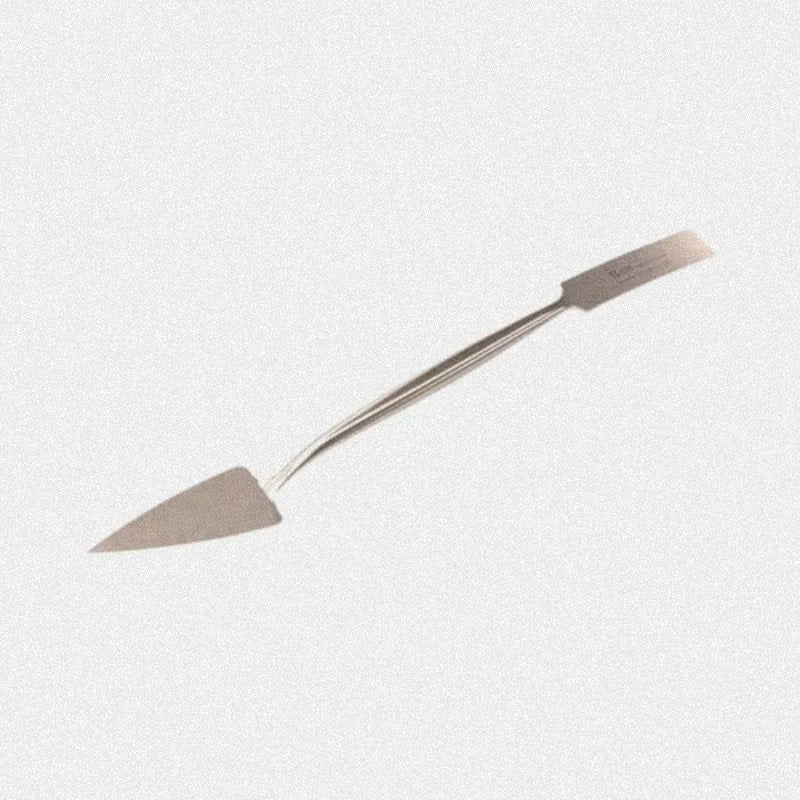 Trowel and Square Tool - Gray, 8-3/4" Forged Steel Blade, Dual Trowel & Square Ends, Hand Tool for Masonry, Stucco, Mortar, Decorative Concrete & Detail Finishing