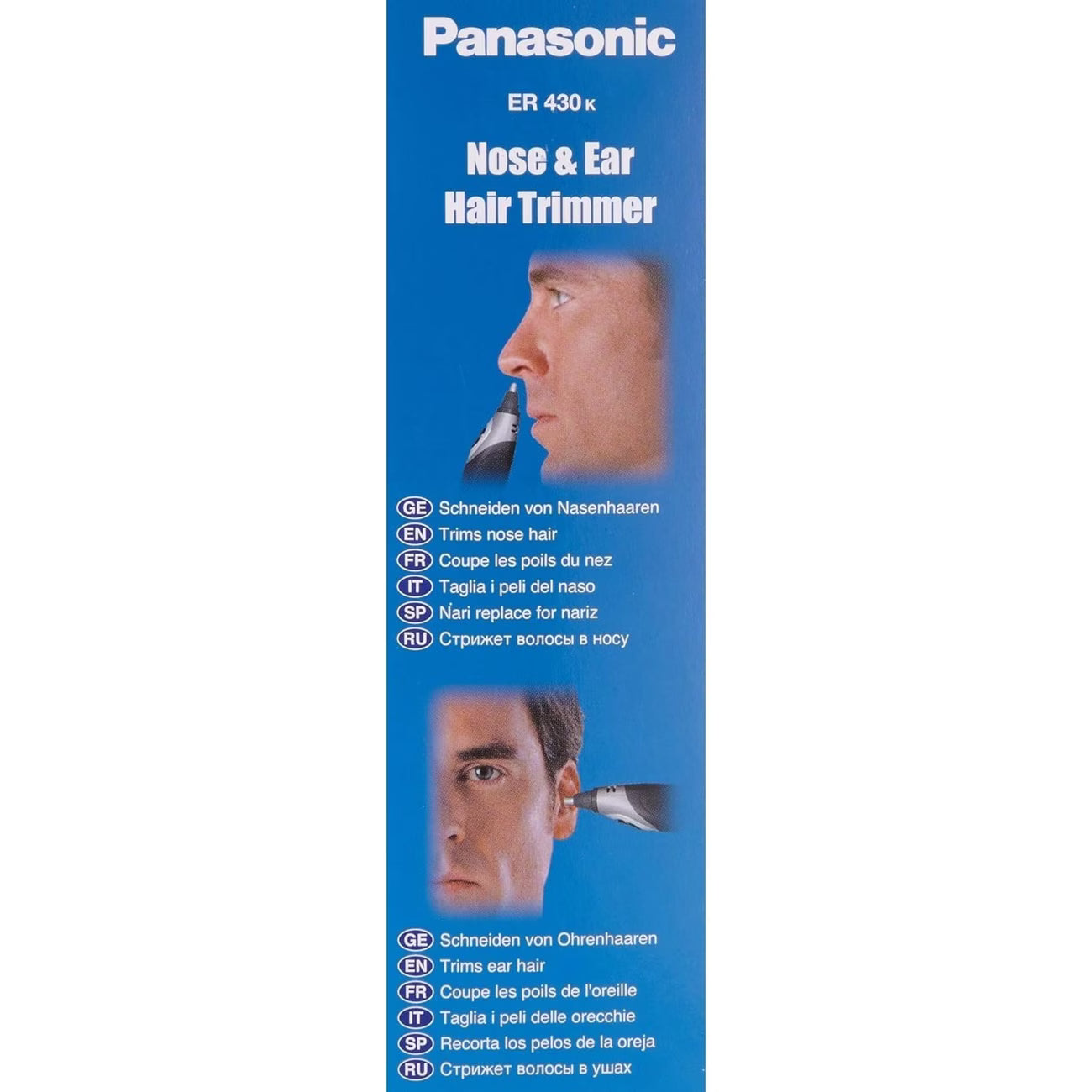 Panasonic Nose and Ear Hair Trimmer ER-430 – Black