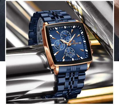 REWARD Rectangle Quartz Wristwatches