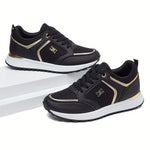 Women's Height-Increasing Sneakers – Anti-Slip, Lace-Up, Soft Sole, Wear-Resistant