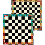 Chess And Checkers Game - Classic Default Color Strategy Board Game, Traditional Chess & Checkers Set for Adults & Kids, Family Tabletop Game for Home, Travel & Game Nights