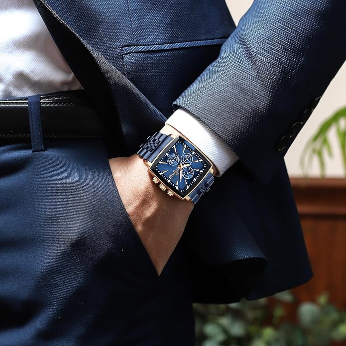 REWARD Rectangle Quartz Wristwatches