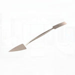 Trowel and Square Tool - Gray, 8-3/4" Forged Steel Blade, Dual Trowel & Square Ends, Hand Tool for Masonry, Stucco, Mortar, Decorative Concrete & Detail Finishing