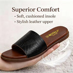 Women’s Square-Toe Geometric Flip Flop Sandals – Cushioned Flat Summer Slides