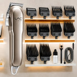 Golden Cordless Hair Clipper with Guide Combs