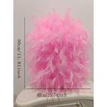 1pc Warm Romantic Artificial Flame Ball Lamp Shade - Pink, Small 30cm Retractable Flame Ball Lampshade with Holder, Modern Decorative Cover for Home, Party & Event Decor