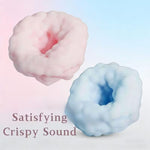 Mixed Color Ice Skin Shape Crunchy Stress Balls – 2pcs Moldable Squeeze & Sensory Fidget Toy Set