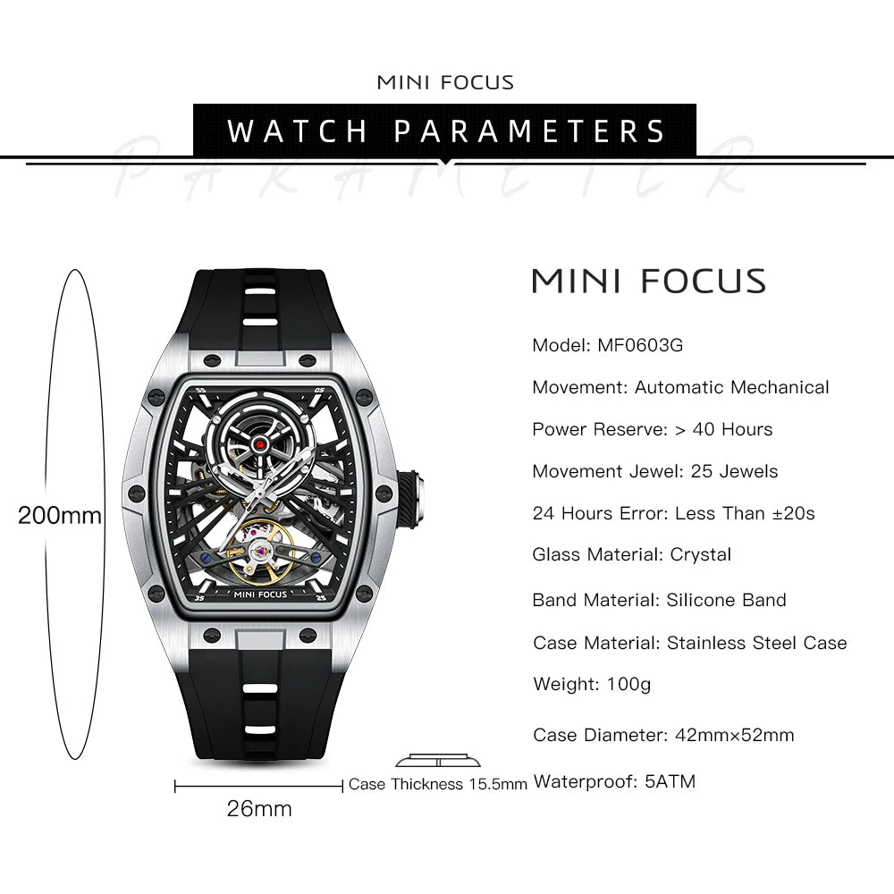 MEGIR 2242 Skeleton Automatic Watch – Luxury Meets Mechanical Artistry