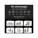 13-Piece Insulated Screwdriver Set – Multi-Color, 1000V Electrical Protection, Interchangeable Heads & Carrying Bag