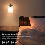 2pcs Rechargeable Fabric Wall Lamps - Golden, Modern Wireless Bedside Sconces, Touch & Remote Control, Dimmable Color Adjustment, Timer & Memory Function, USB Powered, Suitable for Bedroom, Living Room, Hallway & Hotel