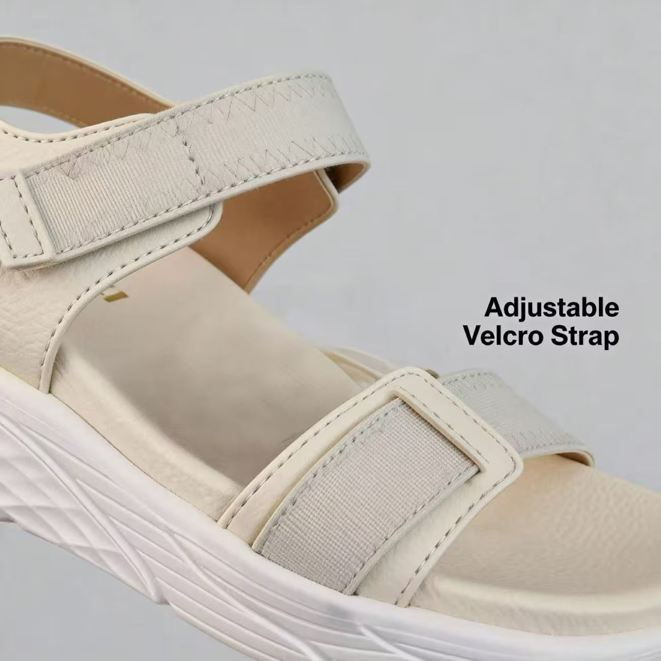 Women’s Open-Toe Wedge Sandals – Lightweight Platform Heels with Ankle Straps