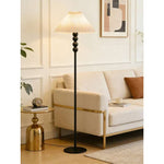 1pc Metal Floor Lamp - Black, 130cm Retro Style Pole Lamp, Modern High-End Standing Light, Easy Design for Living Room, Bedroom, TV Area, Dining Room & Home Decoration