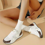 Women's One-Piece Slip-On Sneakers – Lightweight Breathable Mesh, Non-Slip Soft Sole