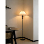 1pc Metal Floor Lamp - Black, 130cm Retro Style Pole Lamp, Modern High-End Standing Light, Easy Design for Living Room, Bedroom, TV Area, Dining Room & Home Decoration