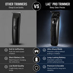 Glossy Black Professional Hair Detail Trimmer