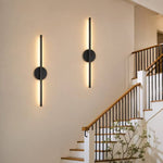 2pcs Rechargeable Wall Lamps - Black, 50cm LED Wireless Wall Sconces, Dimmable Light with Rechargeable Battery, Crystal Design, USB Powered, Modern Wall Lighting for Bedroom, Living Room & Hallway