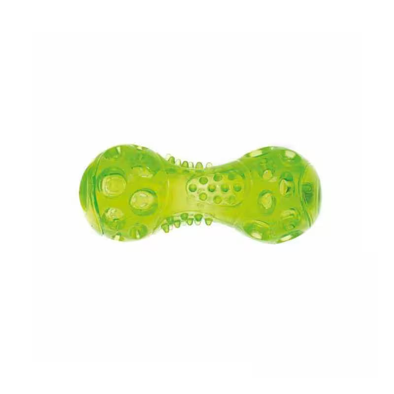 Multicolor Imac TPR Bone Toy 14.2x5.8x5.8 cm – Durable Chewing & Play Toy for Pets