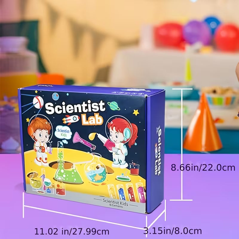 Multicolor 72+ Piece Science Lab Experiment Kit – Educational Science Toys & Learning Games for Kids Ages 8+