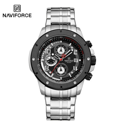 NAVIFORCE NF8056 SBS Chronograph Watch – Luxury Performance with Luminous Style