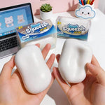 2-Pack Tan Bead-Filled Slow-Rising Squishy Toys – Realistic Squeeze Food Stress Relief Fidget for Adults, Office Decor & Gifts