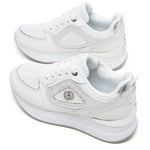 Stylish Women's Athletic Sneakers – Patchwork Design, Lightweight Rubber Sole, Slip-Resistant