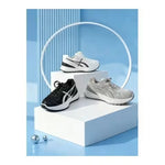 Women’s Lightweight Sport Sneakers – White, Grey & Black