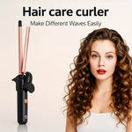 Deep Wave Hair Curler with LCD Screen, 45W
