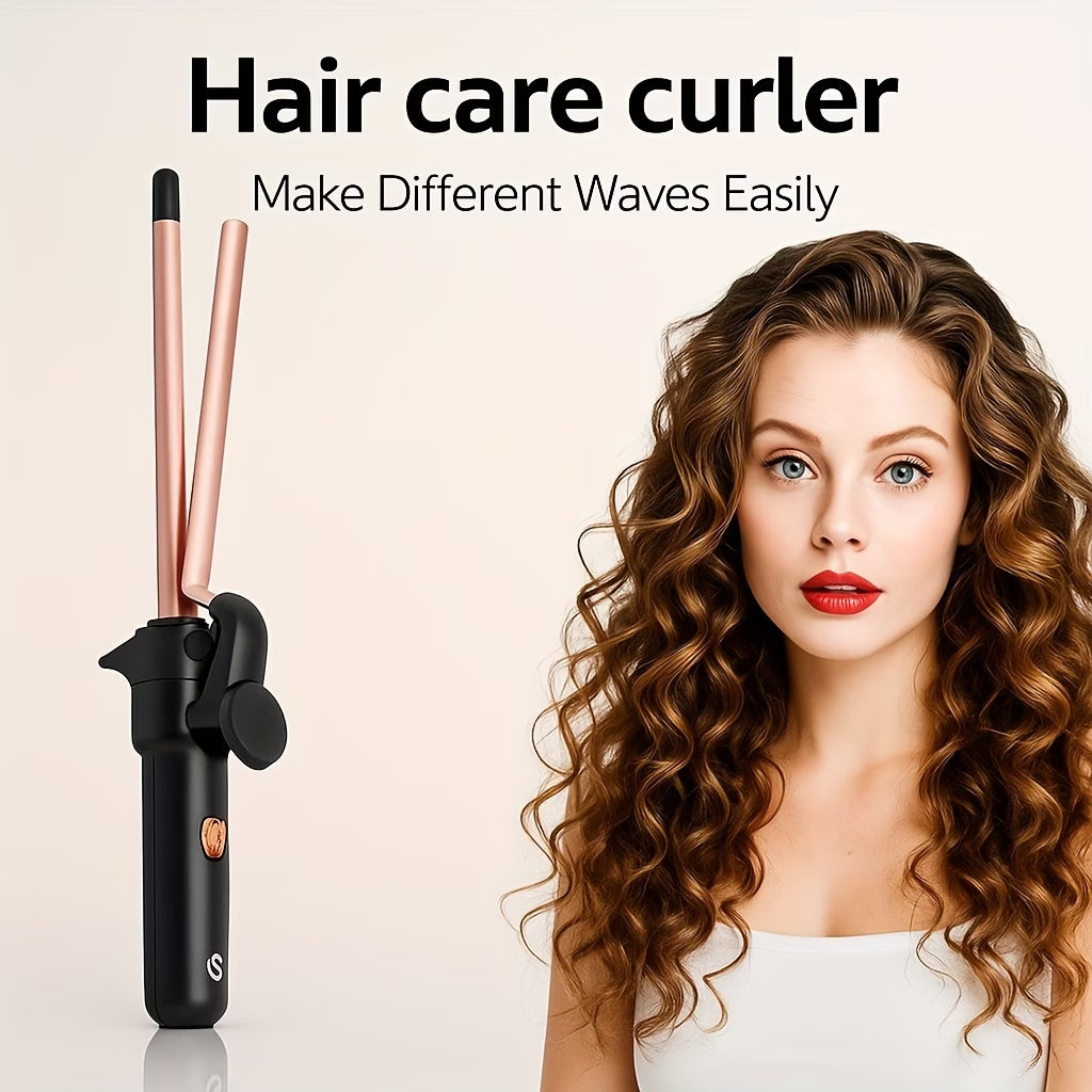 Deep Wave Hair Curler with LCD Screen, 45W