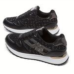 Women's Vintage Sneakers – Slip-Resistant, Durable, Height-Enhancing Soft Sole