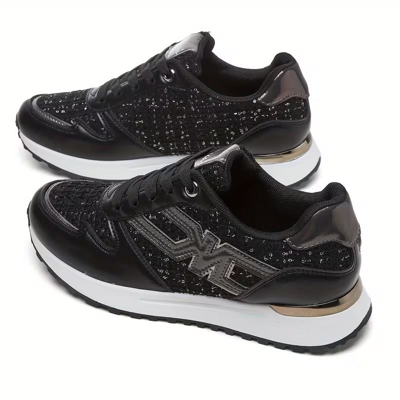 Women's Vintage Sneakers – Slip-Resistant, Durable, Height-Enhancing Soft Sole