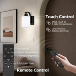 2pcs Rechargeable Fabric Wall Lamps - Golden, Modern Wireless Bedside Sconces, Touch & Remote Control, Dimmable Color Adjustment, Timer & Memory Function, USB Powered, Suitable for Bedroom, Living Room, Hallway & Hotel