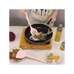 18-Piece Silicone Kitchen Utensil Set with Storage Basket – Cooking & Baking Tools