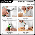 9-Piece Stainless Steel Kitchen Utensil & Gadget Set