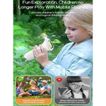 Portable Digital Microscope for Kids – 2-Inch IPS Screen & Anti-Slip Silicone Case
