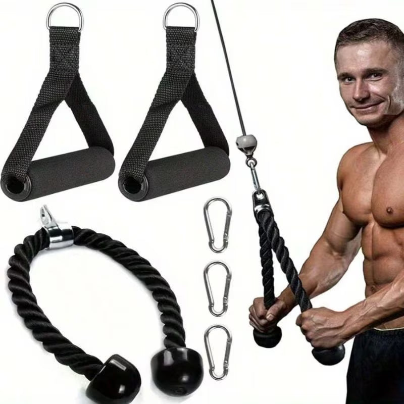 6pcs Elastic Resistance Bands – Multicolor, Strength Training Exercise Bands for Hand, Chest, Arms & Full-Body Workouts