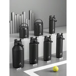 Powcan 32oz Insulated Water Bottle – Double-Wall Stainless Steel, Dual Straw Lid